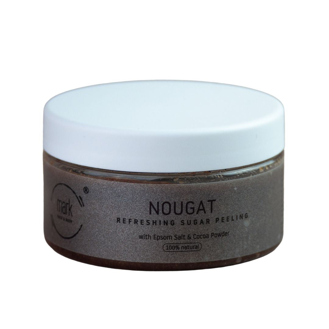 MARK sugar scrub Nougat - s organickým kakaem